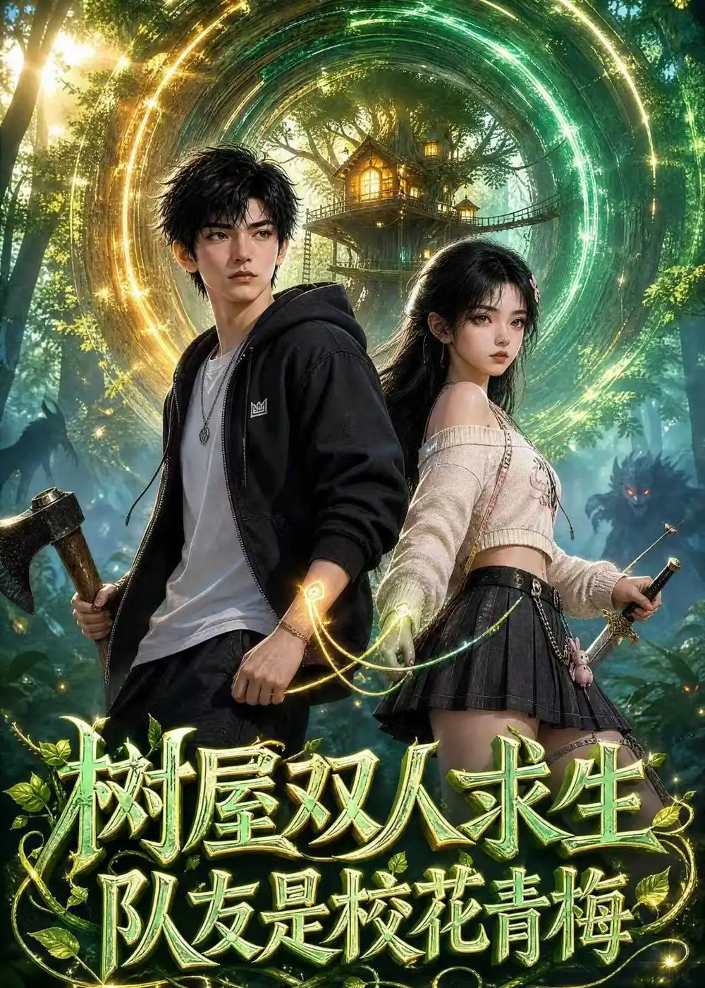 树屋双人求生队友是校花青梅(195集)-紫橙项目网