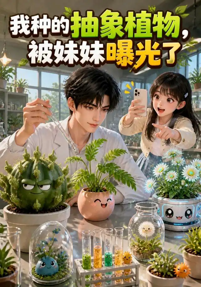 我种的抽象植物被妹妹曝光了（83集）AI短剧-紫橙项目网