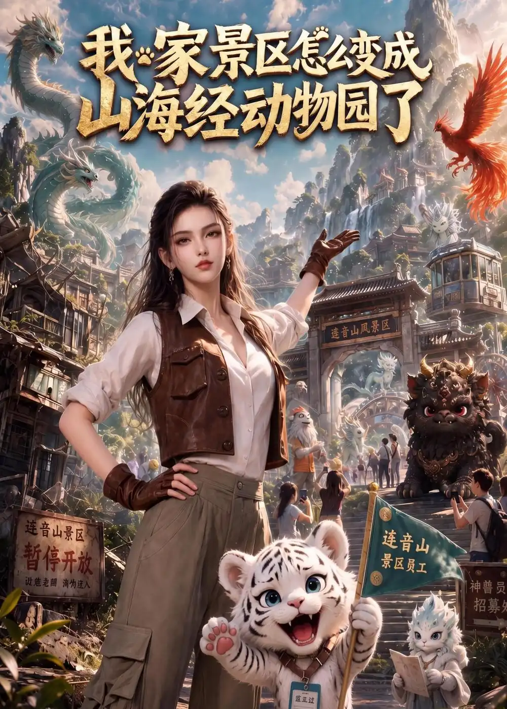 我家景区怎么变成山海经动物园了(105集)-紫橙项目网