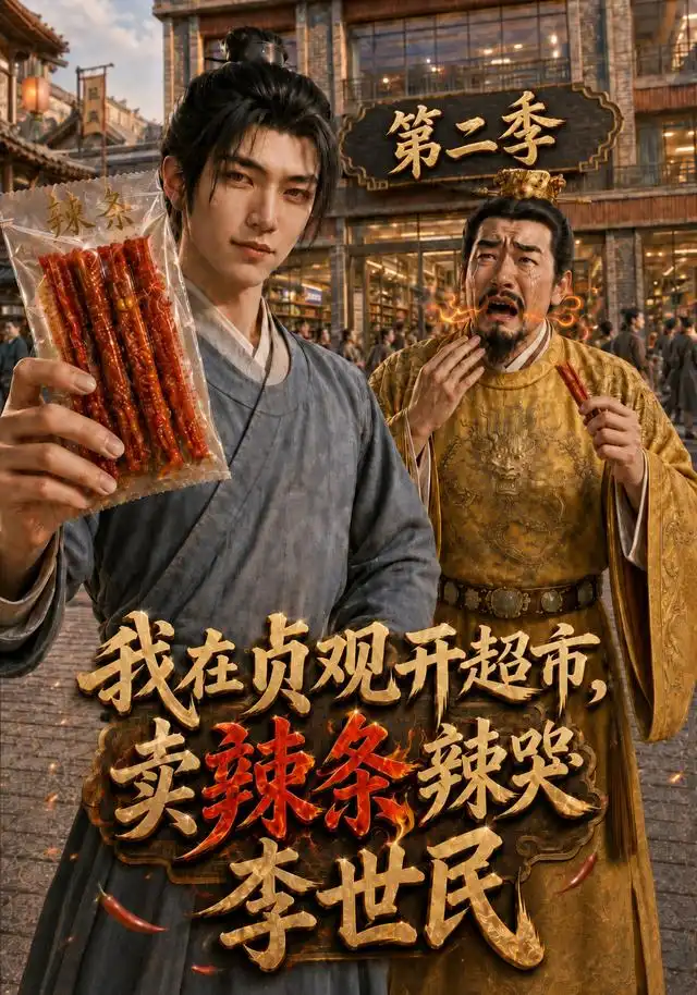 我在贞观开超市卖辣条辣哭李世民第二季（140集）AI短剧-紫橙项目网