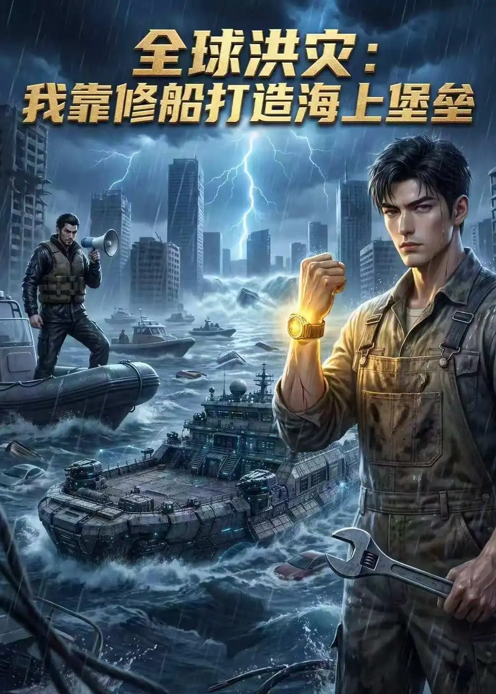 全球洪灾_我靠修船打造海上堡垒第一季(82集)-紫橙项目网