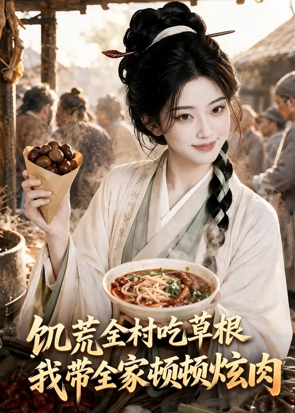 饥荒全村吃草根我带全家顿顿炫肉(105就)-紫橙项目网