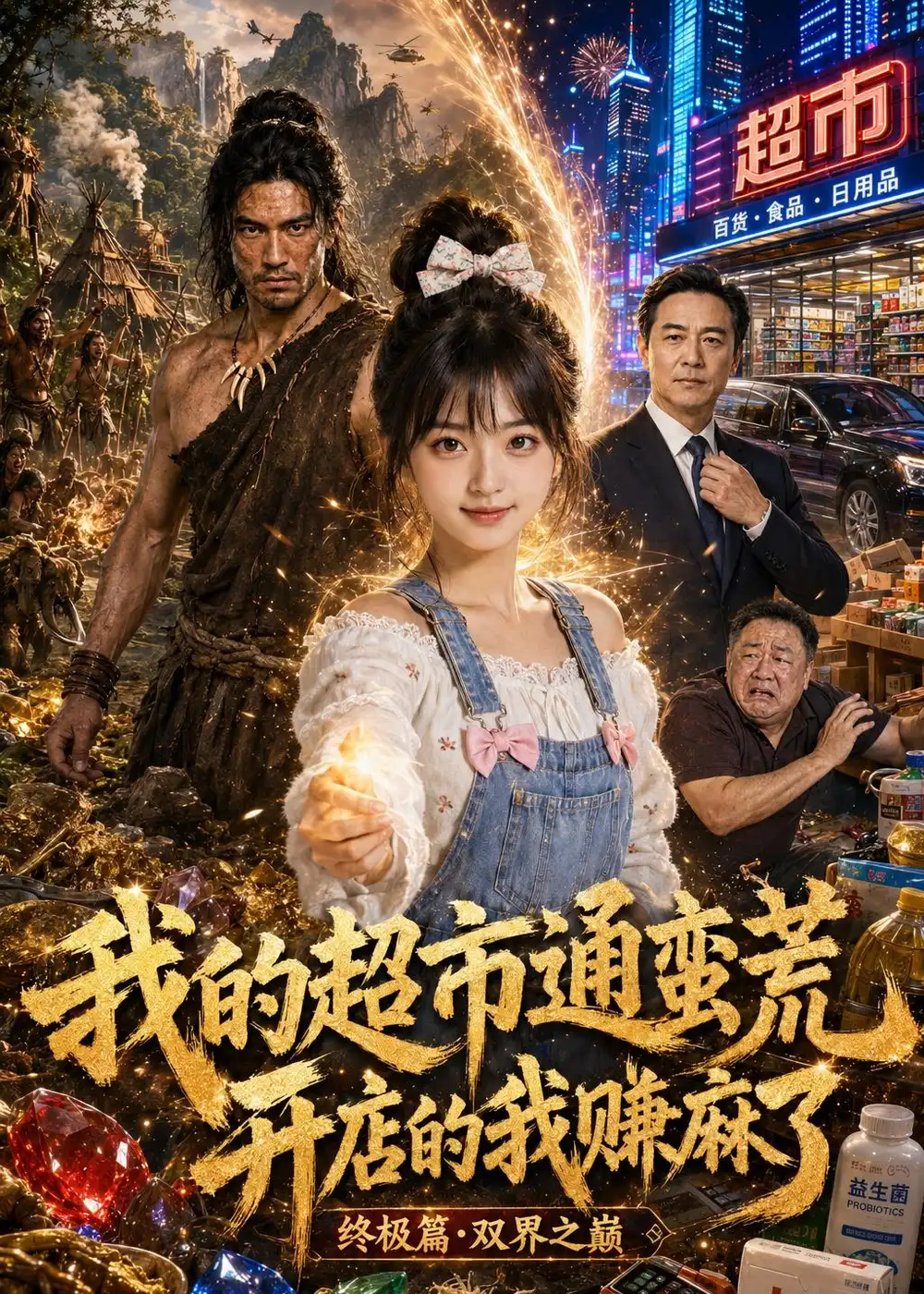 我的超市通蛮荒开店的我赚麻了(80集)-紫橙项目网
