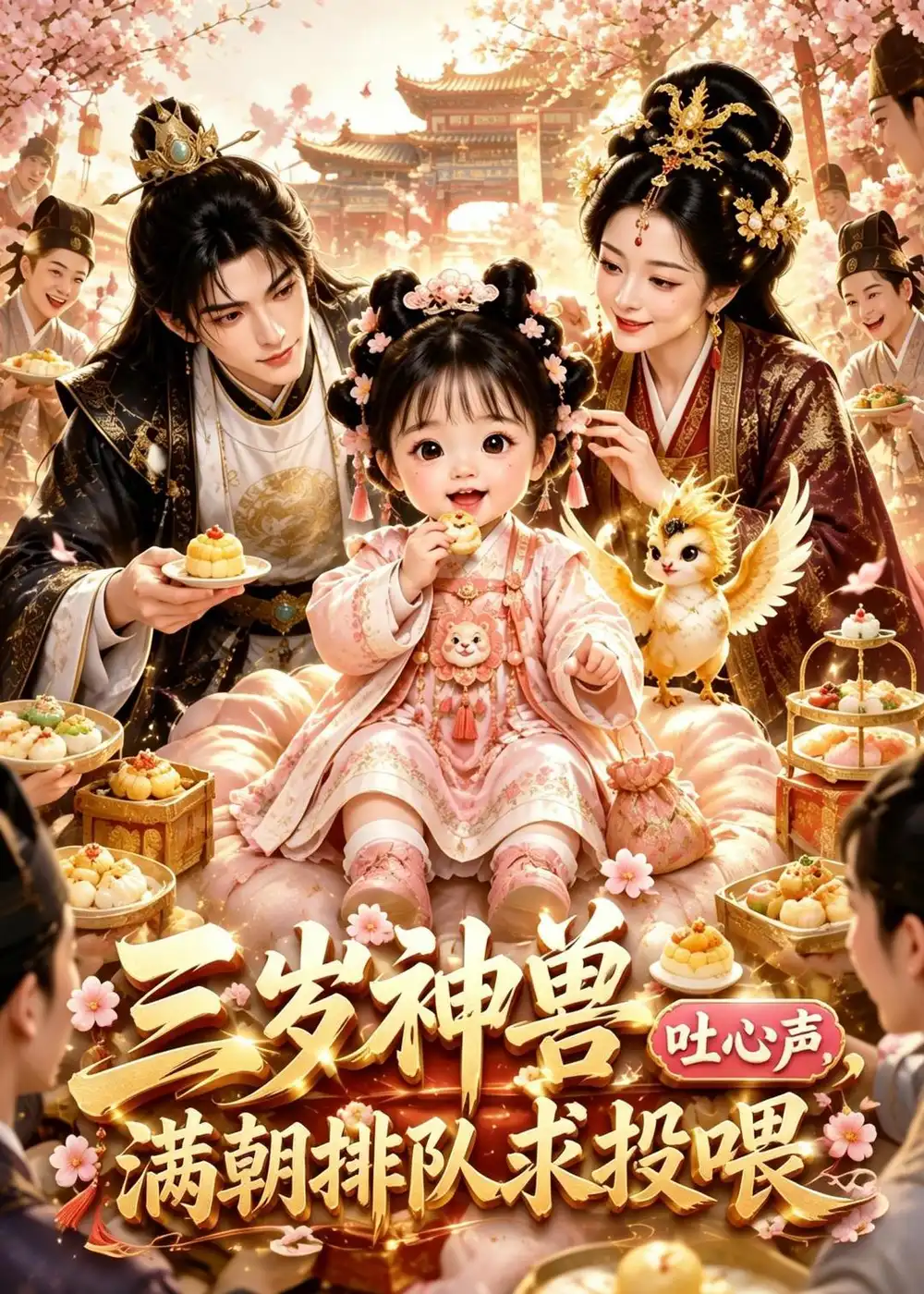 三岁神兽吐心声满朝排队求投喂（100集）-紫橙项目网