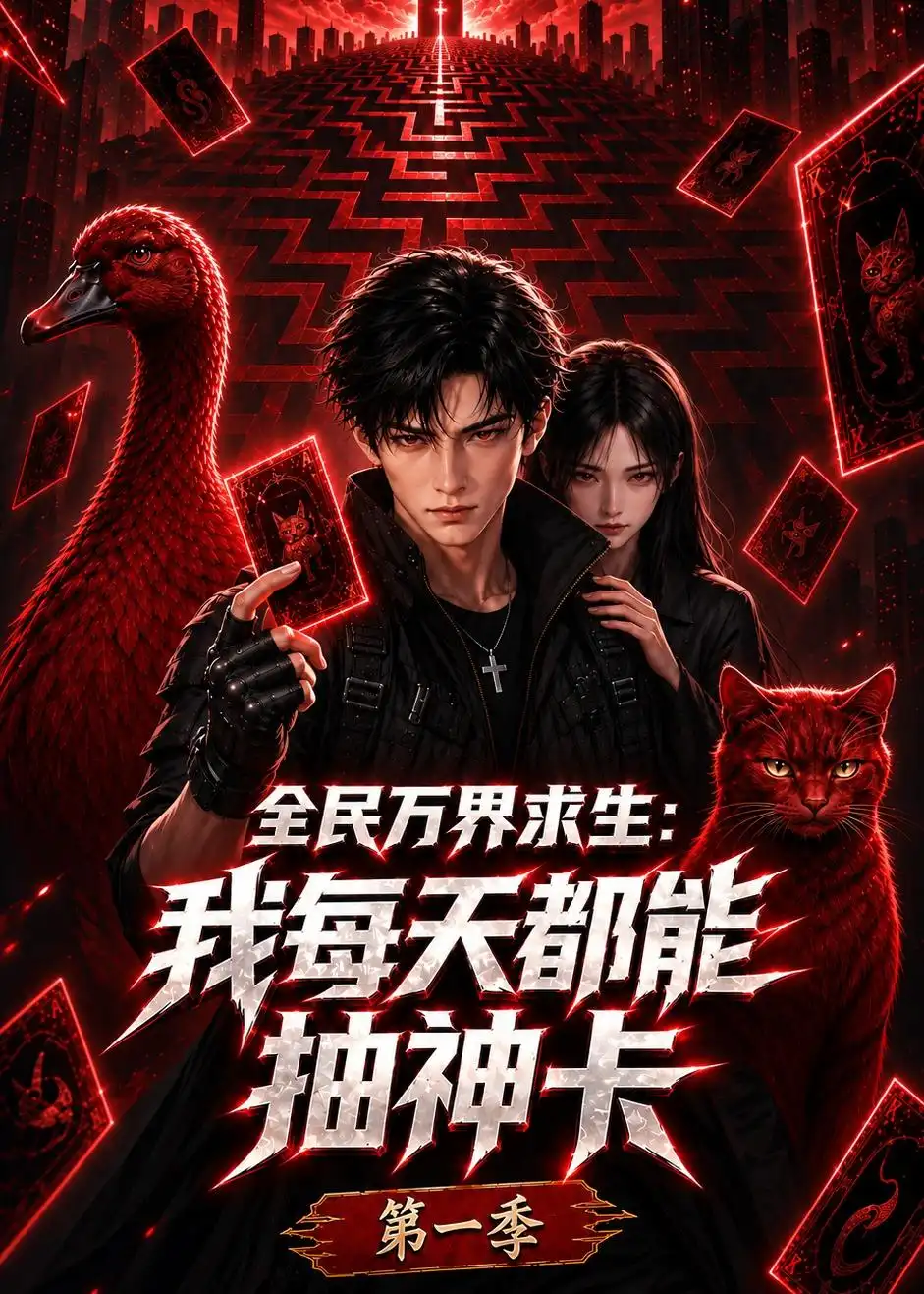 全民万界求生我每天都能抽神卡第一季(96集)-紫橙项目网