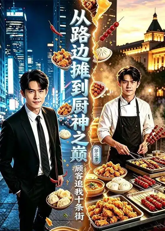 从路边摊到厨神之巅顾客追我十条街第三季(75集)-紫橙项目网