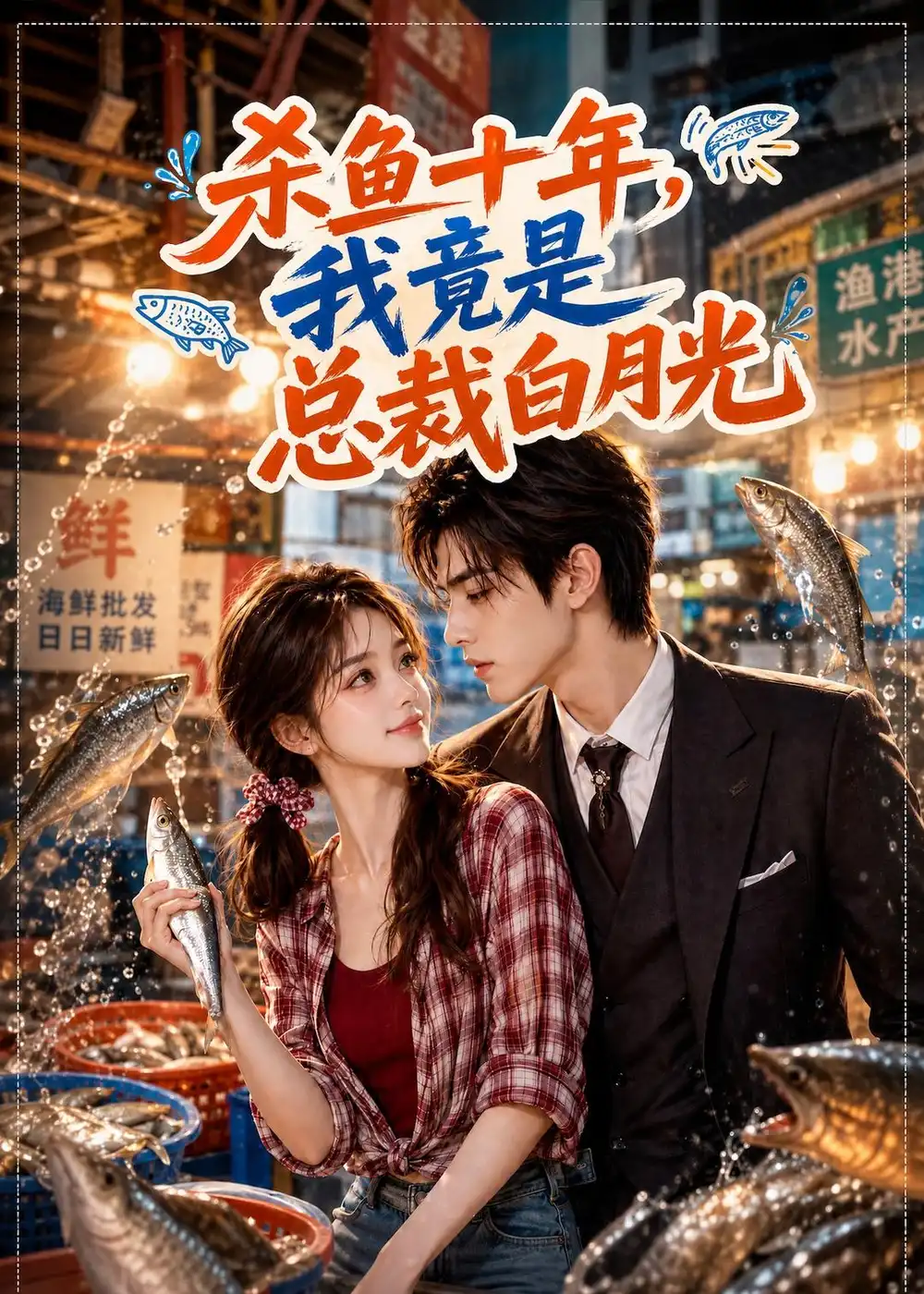 杀鱼十年我竟是总裁白月光（80集）-紫橙项目网