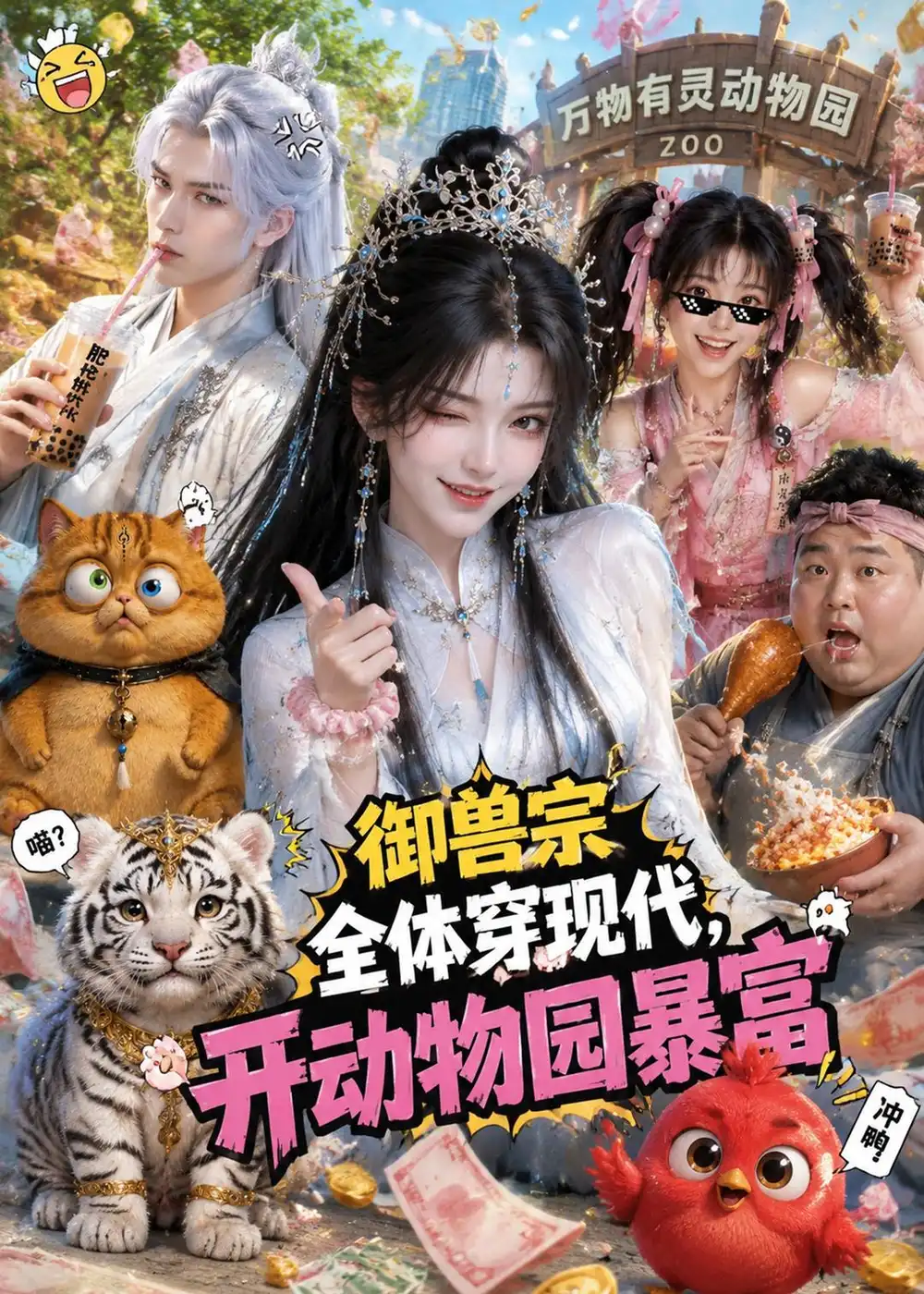 御兽宗全体穿现代开动物园暴富(143集)-紫橙项目网