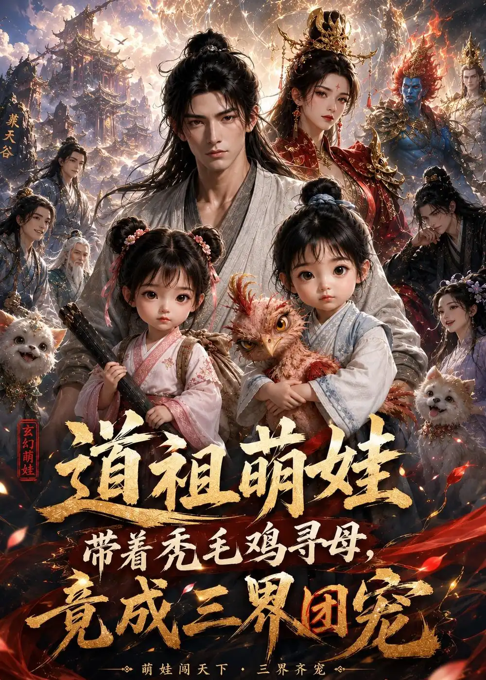 道祖萌娃带着秃毛鸡寻母竟成三界团宠(57集)-紫橙项目网