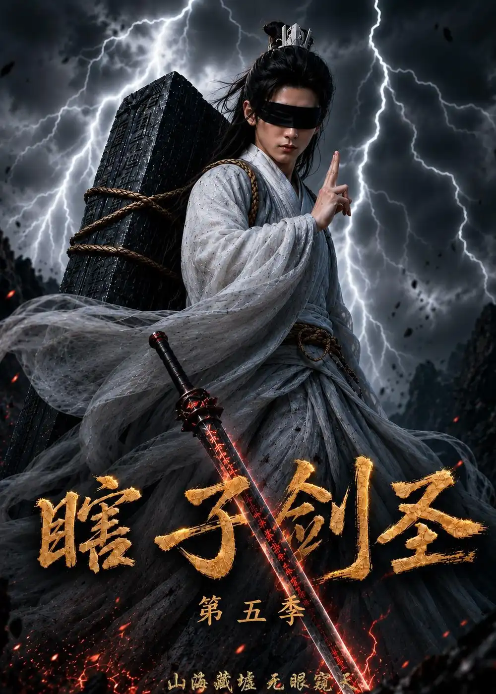 瞎子剑圣第五季山海藏墟,无眼窥天(106集)-紫橙项目网