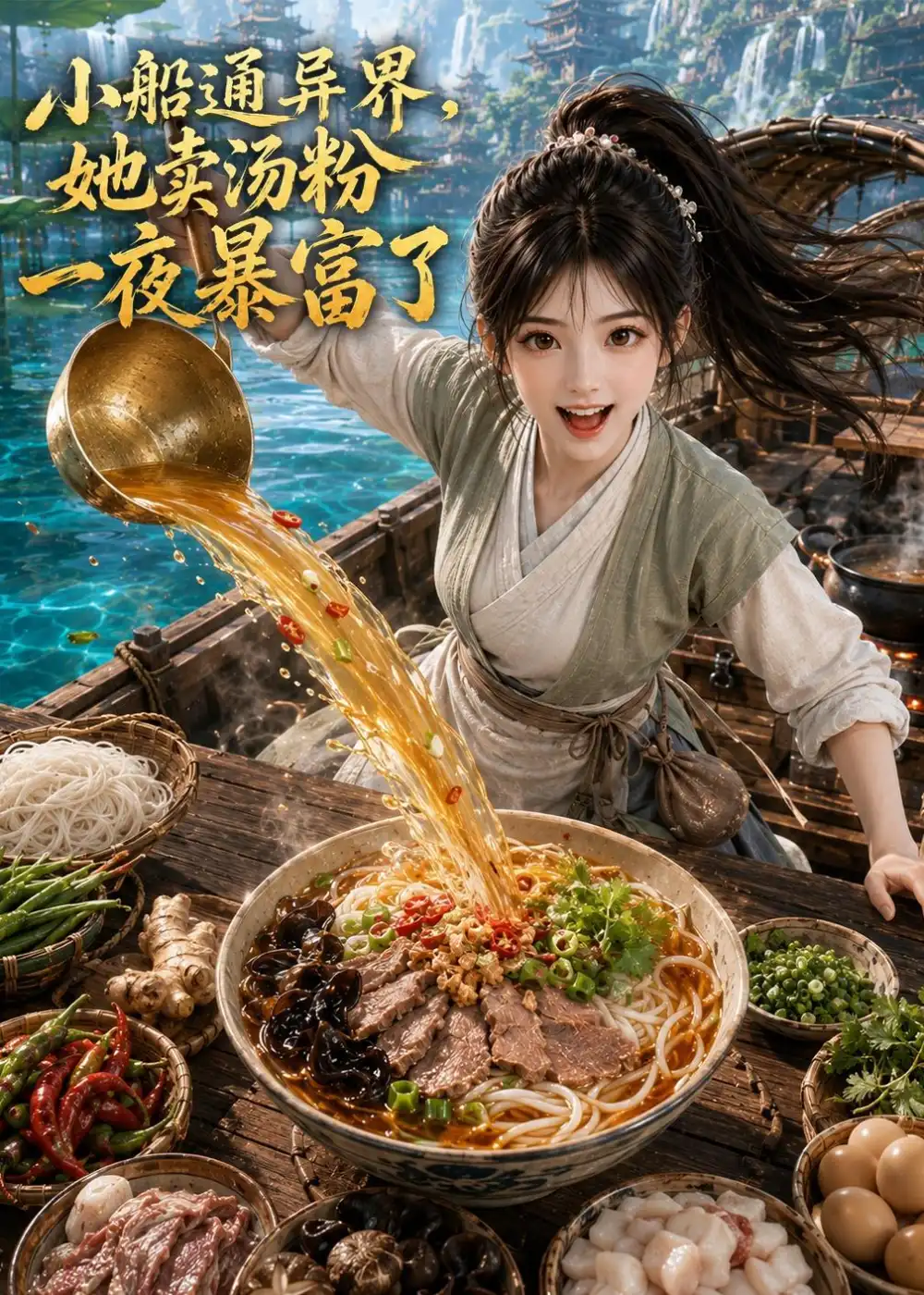 小船通异界她卖汤粉一夜暴富了(62集)-紫橙项目网