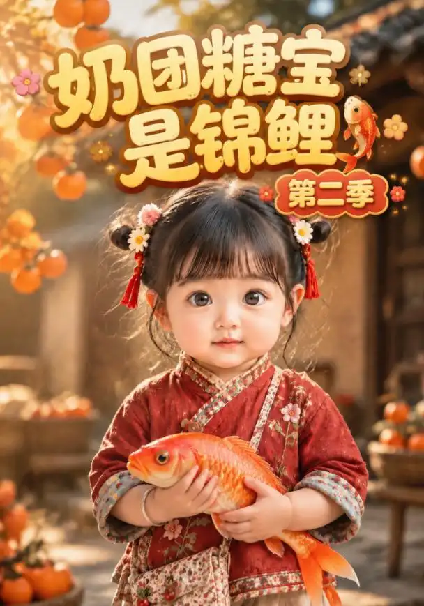 奶团糖宝是锦鲤第二季(146集)AI短剧-紫橙项目网