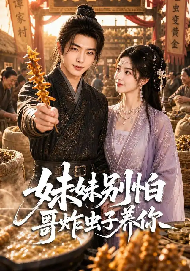 妹妹别怕哥炸虫子养你(70集)AI短剧-紫橙项目网