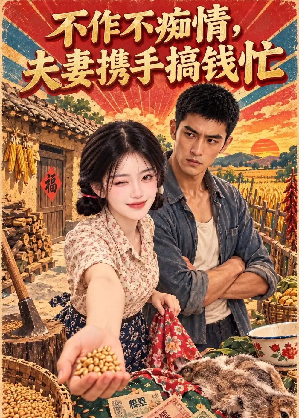 不作不痴情夫妻携手搞钱忙(120集)-紫橙项目网