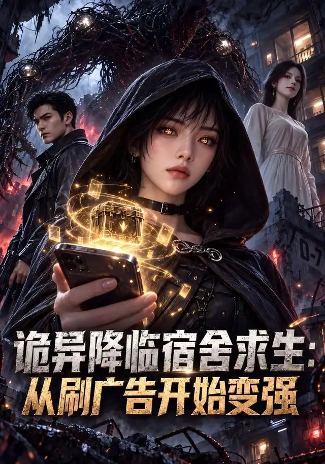 诡异降临宿舍求生从刷广告开始变强(122集)AI短剧-紫橙项目网
