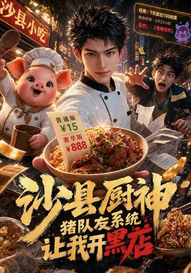 沙县厨神猪队友系统让我开黑店（113集）-紫橙项目网