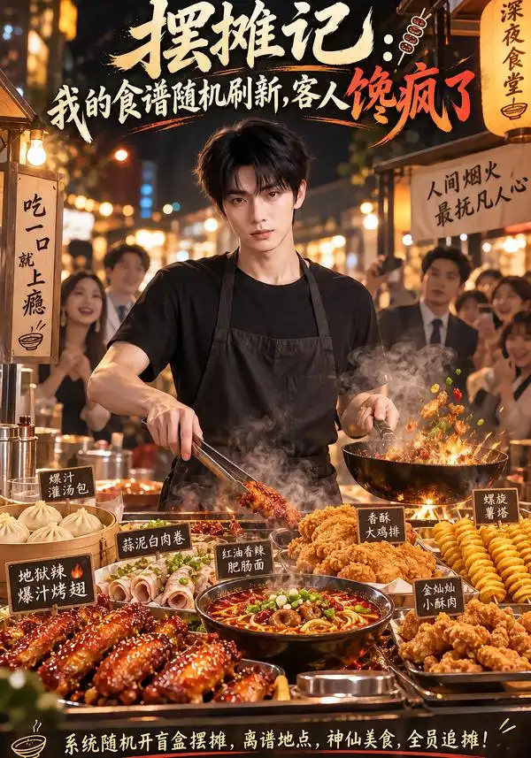 摆摊记我的食谱随机刷新客人馋疯了(162集)-紫橙项目网