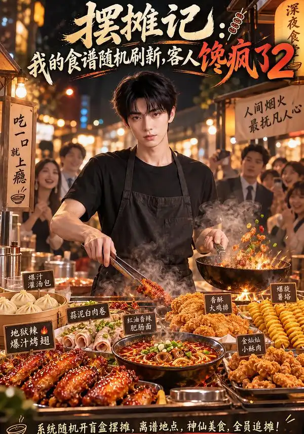 摆摊记我的食谱随机刷新客人馋疯了2(210集)-紫橙项目网