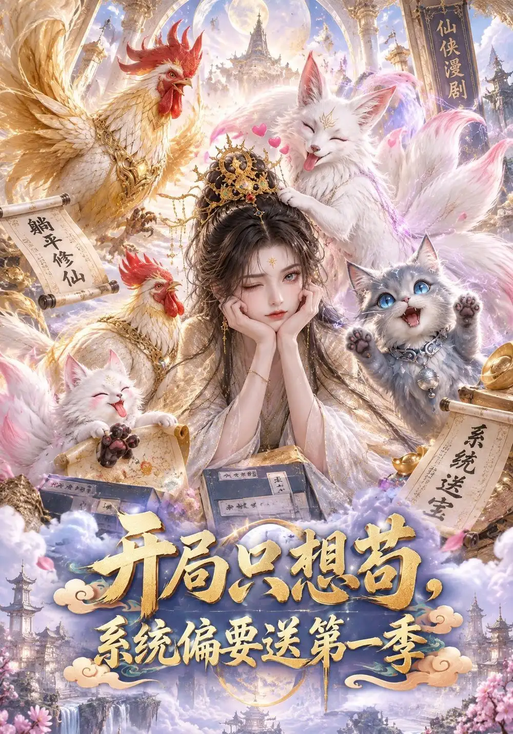 开局只想苟系统偏要送第一季（200集）-紫橙项目网