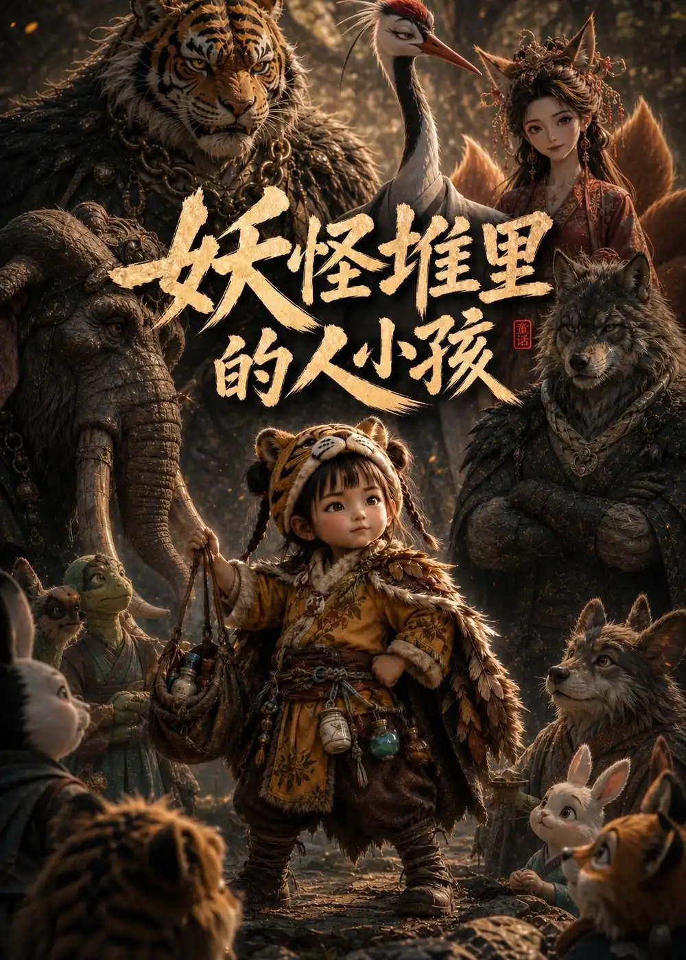 妖怪堆里的人小孩(23集)-紫橙项目网