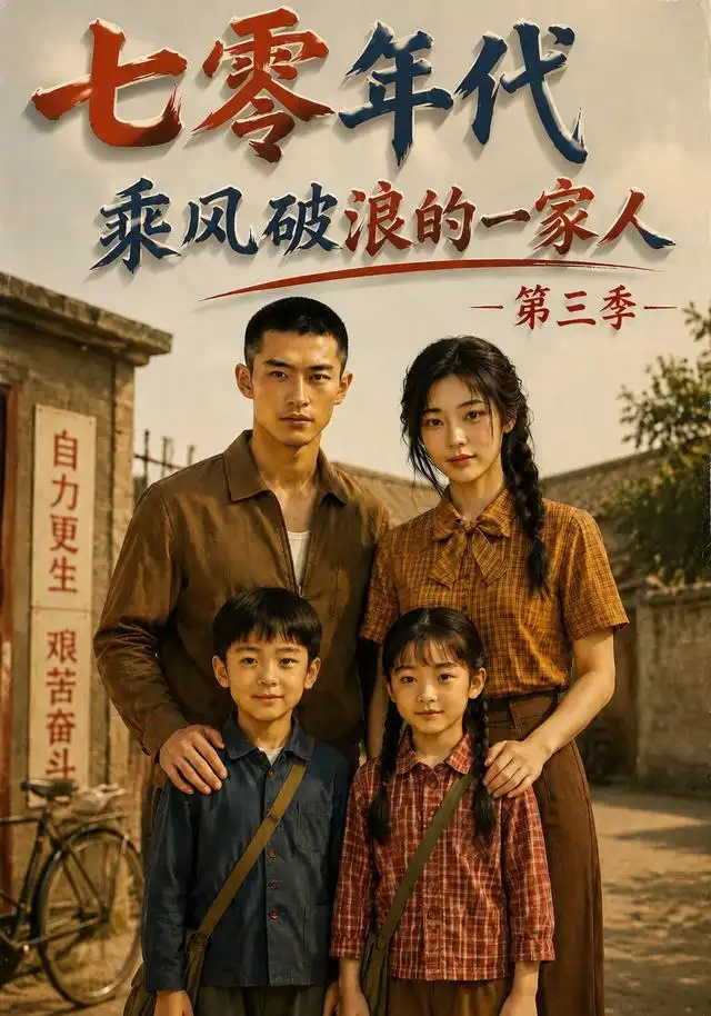 七零年代乘风破浪的一家人第三季(193集)AI短剧-紫橙项目网