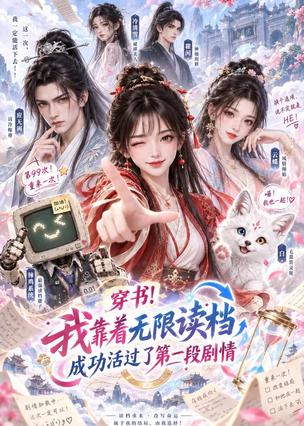 穿书我靠着无限读档成功活过了第一段剧情（160集）-紫橙项目网