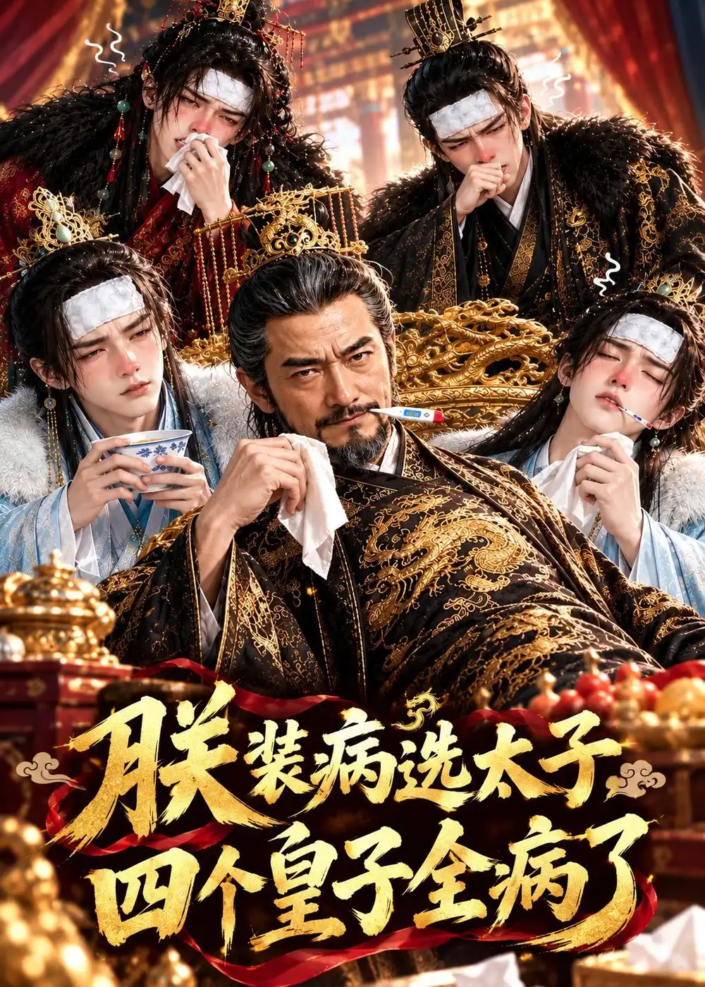 朕装病选太子四个皇子全病了(56集)-紫橙项目网