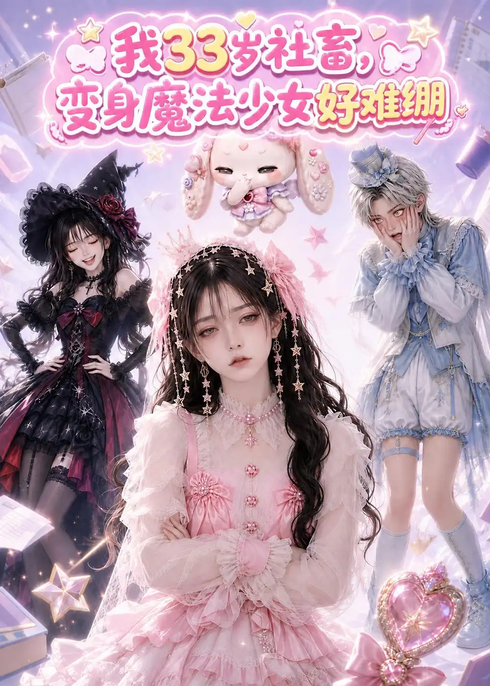 我33岁社畜变身魔法少女好难绷(60集)-紫橙项目网