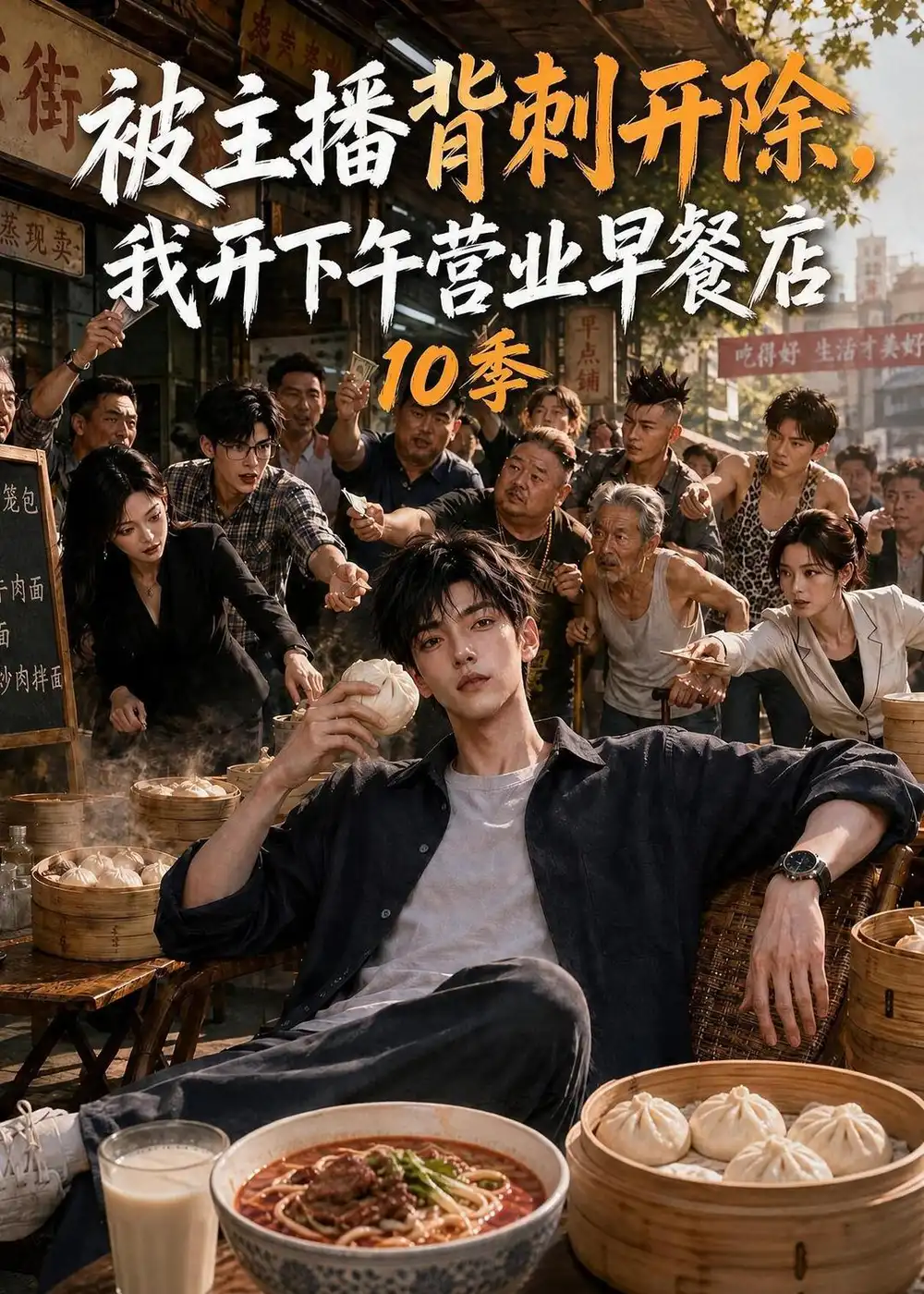 被主播背刺开除我开下午营业早餐店10季(131集)-紫橙项目网