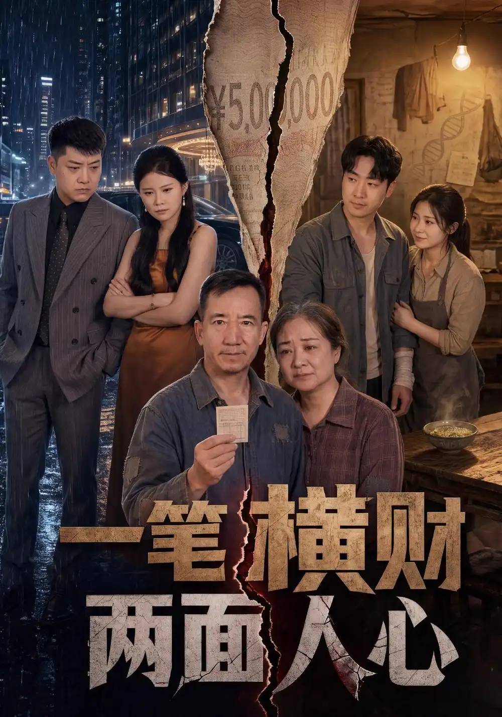 一笔横财两面人心 一笔横财两面人心