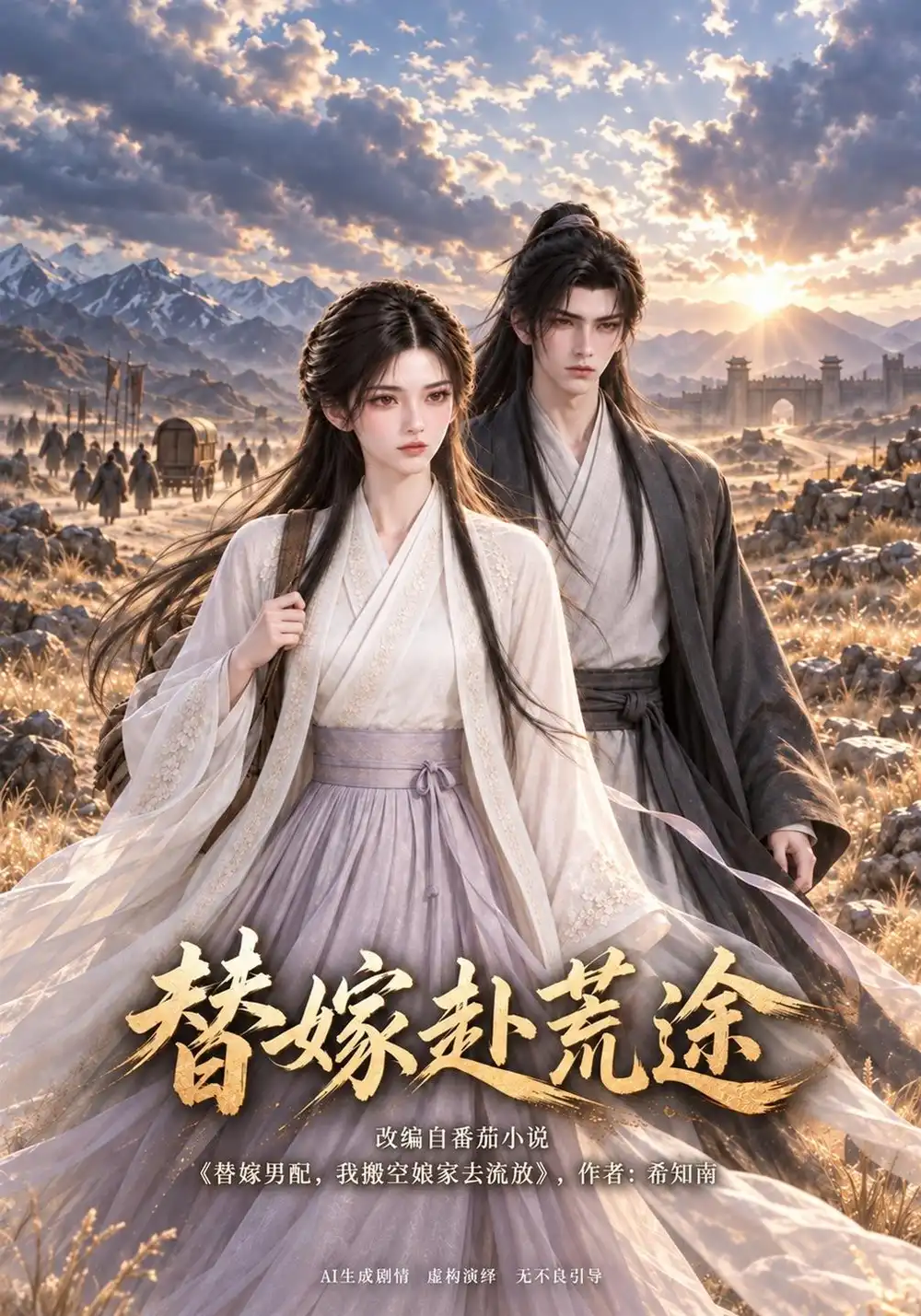 替嫁赴荒途（100集） - 紫橙短剧