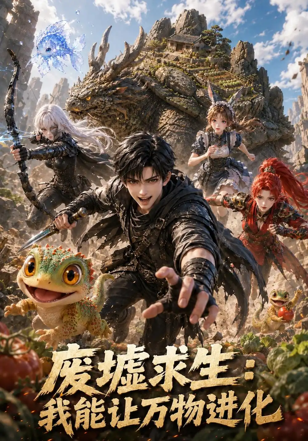废墟求生我能让万物进化（125集）-紫橙项目网