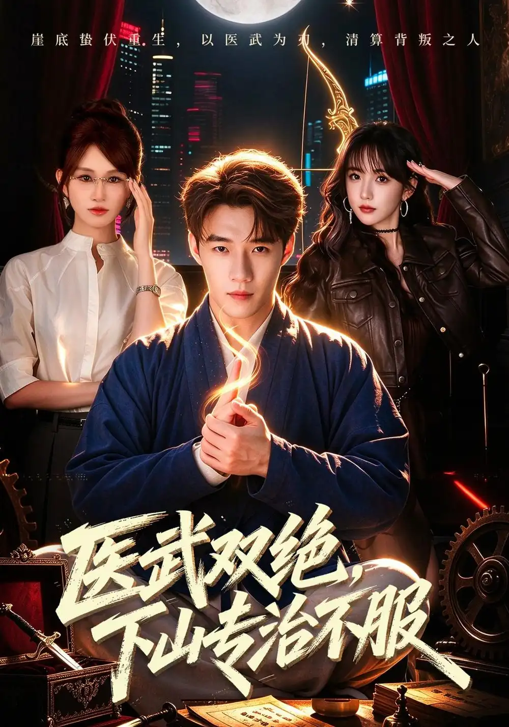医武双绝下山专治不服（80集）李科＆远霞 - 紫橙短剧