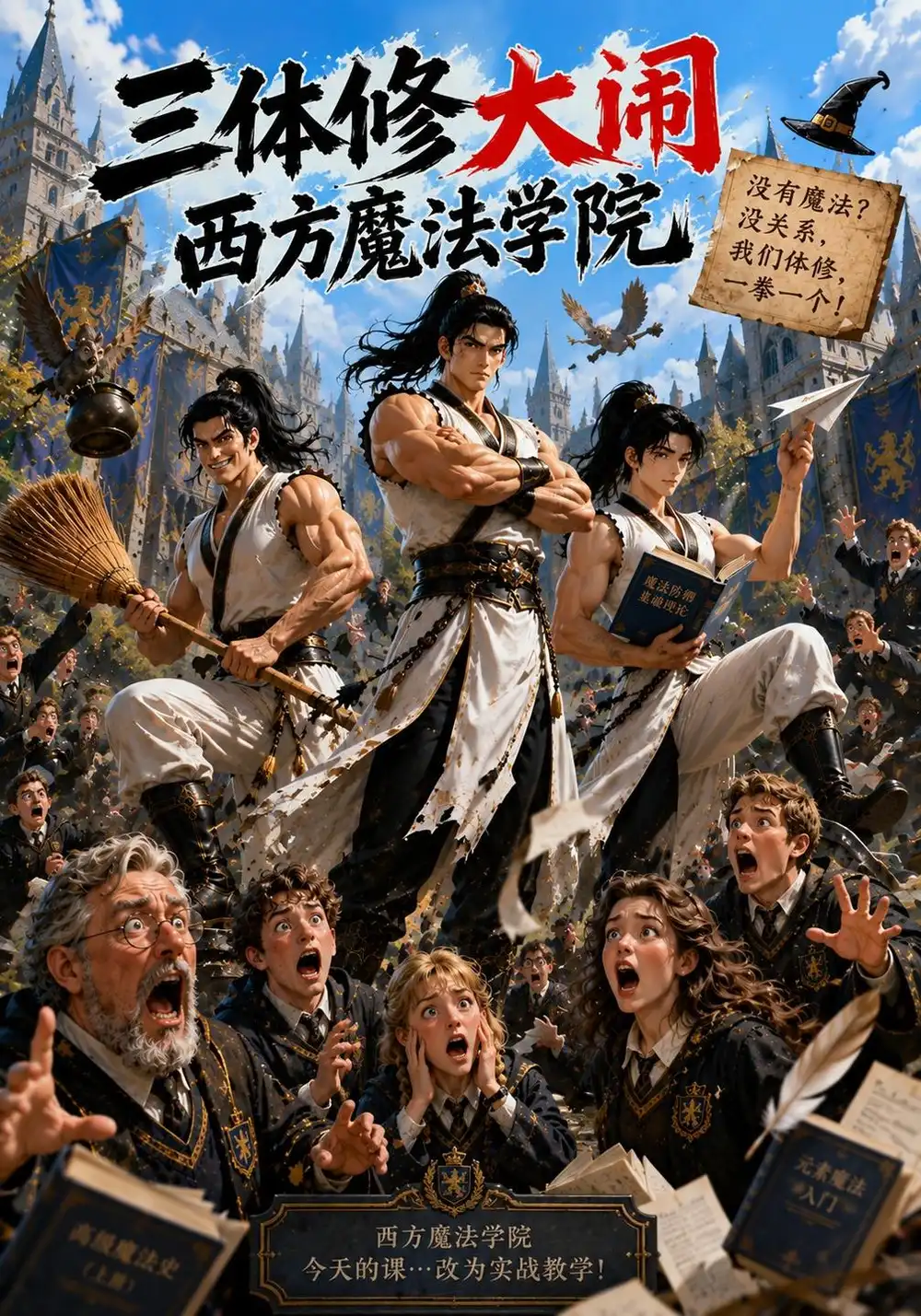 三体修大闹西方魔法学院（60集）-紫橙项目网