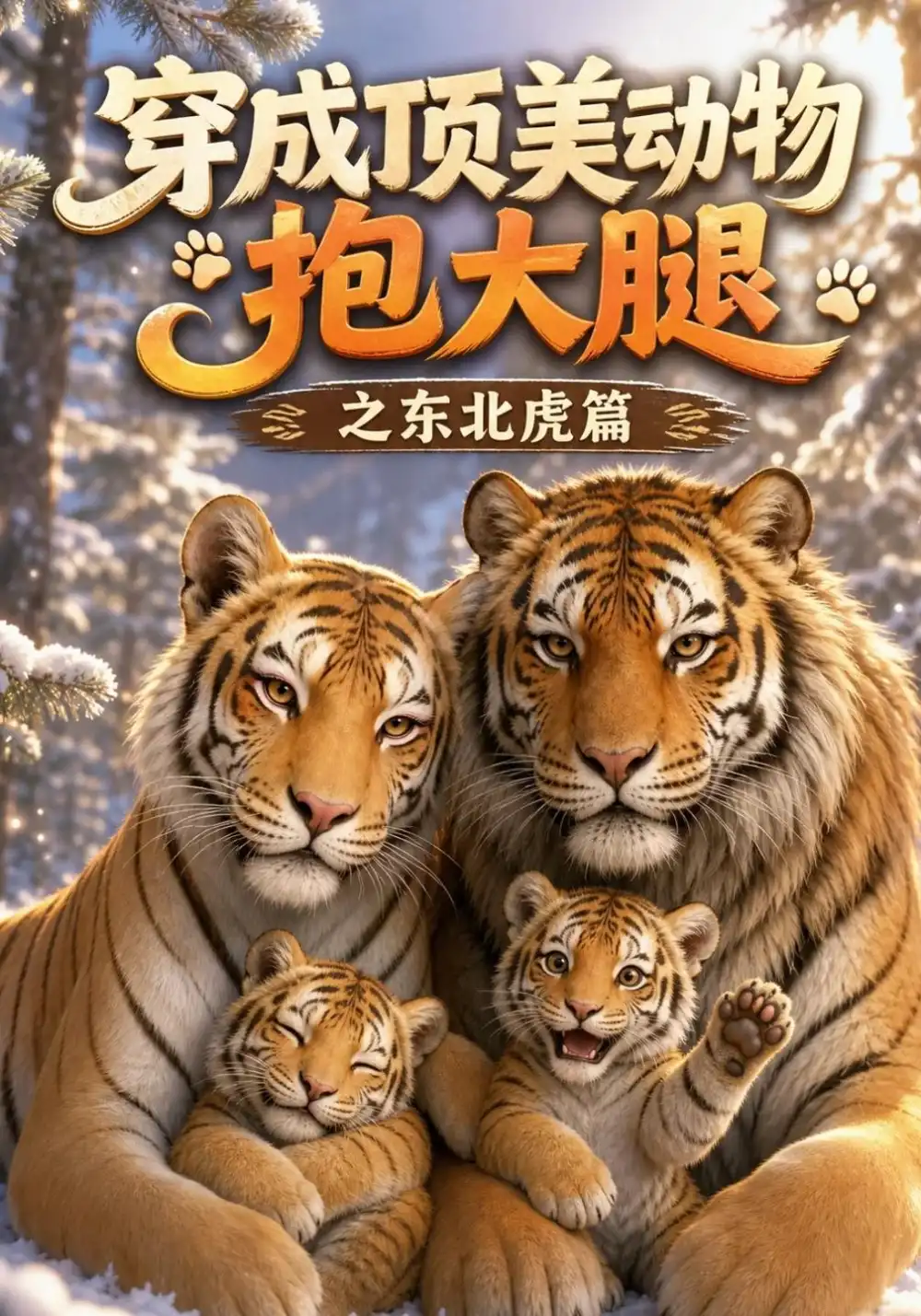 穿成顶美动物抱大腿之东北虎篇 穿成顶美动物抱大腿之东北虎篇