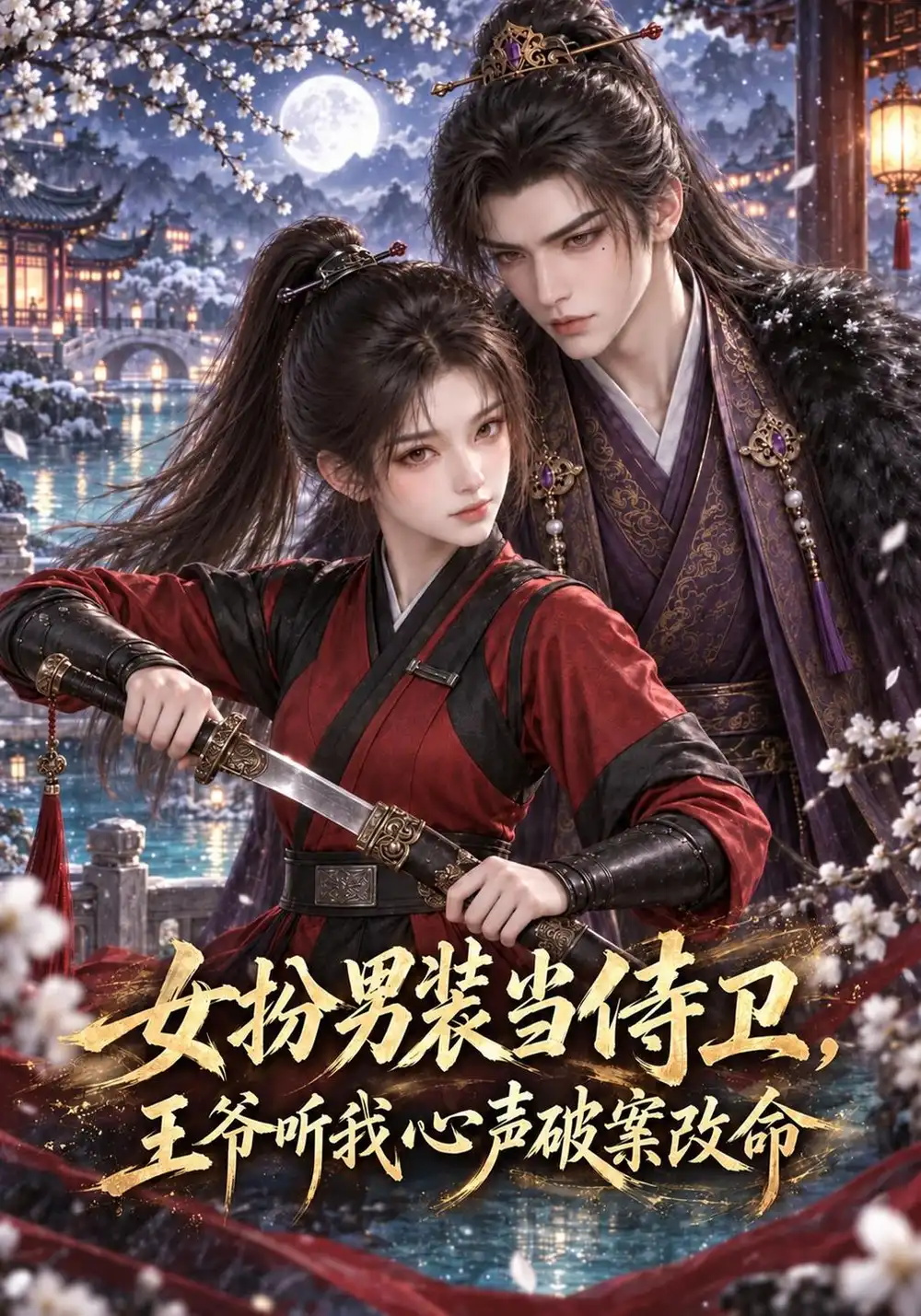 女扮男装当侍卫王爷听我心声破案改命（197集） - 紫橙短剧