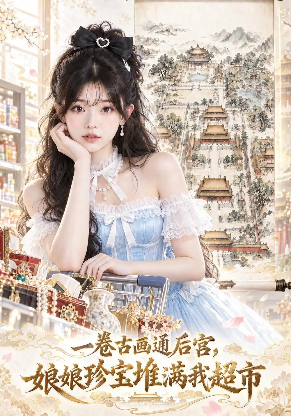 一卷古画通后宫娘娘珍宝堆满我超市 一卷古画通后宫娘娘珍宝堆满我超市