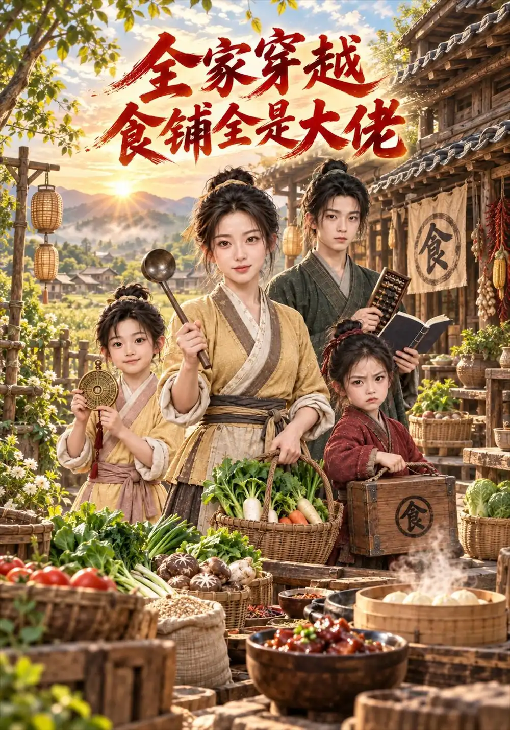 全家穿越食铺全是大佬（240集）-紫橙项目网