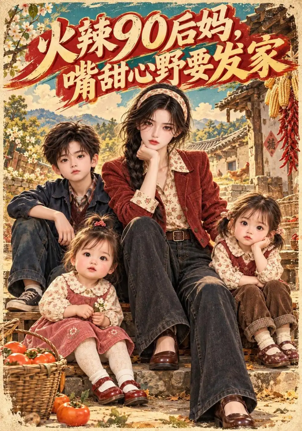 火辣90后妈嘴甜心野要发家（229集）-紫橙项目网