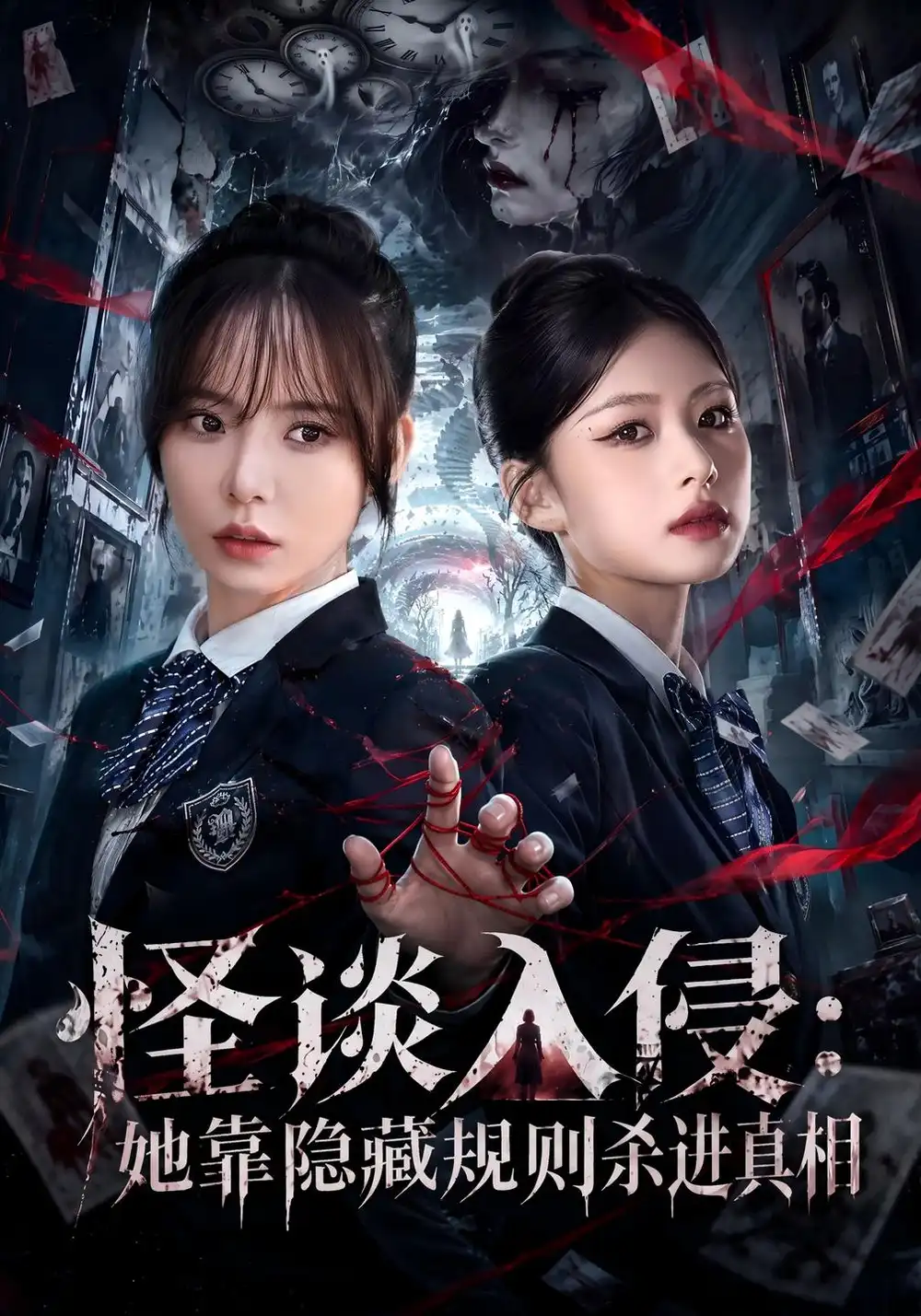 怪谈入侵她靠隐藏规则杀进真相（70集）王一晴＆思雨（四四）-紫橙项目网