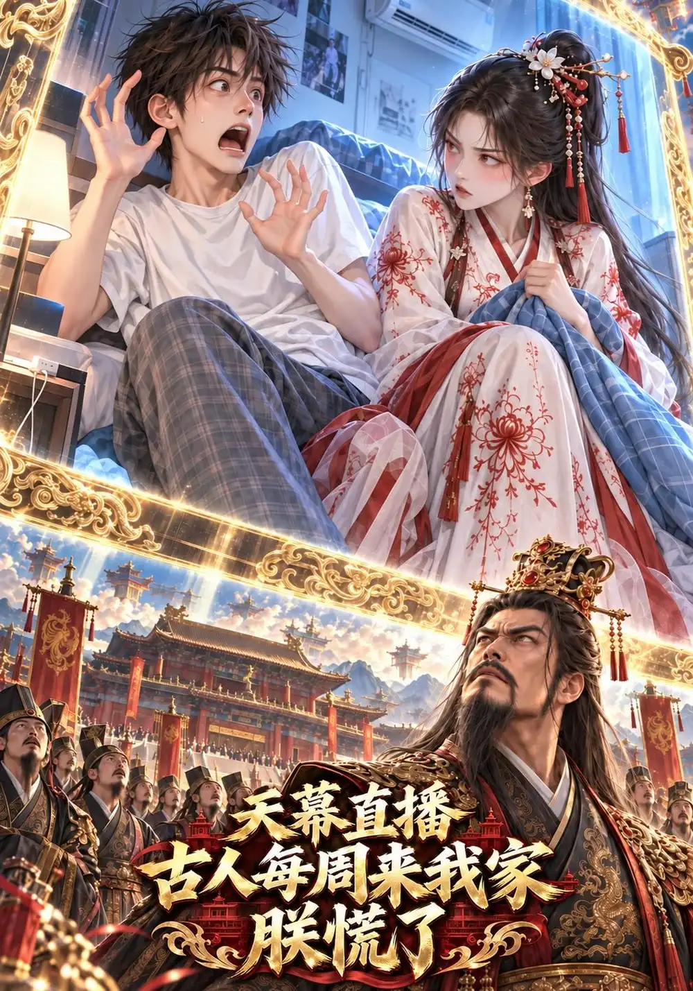 天幕直播古人每周来我家朕慌了（412集）-紫橙项目网