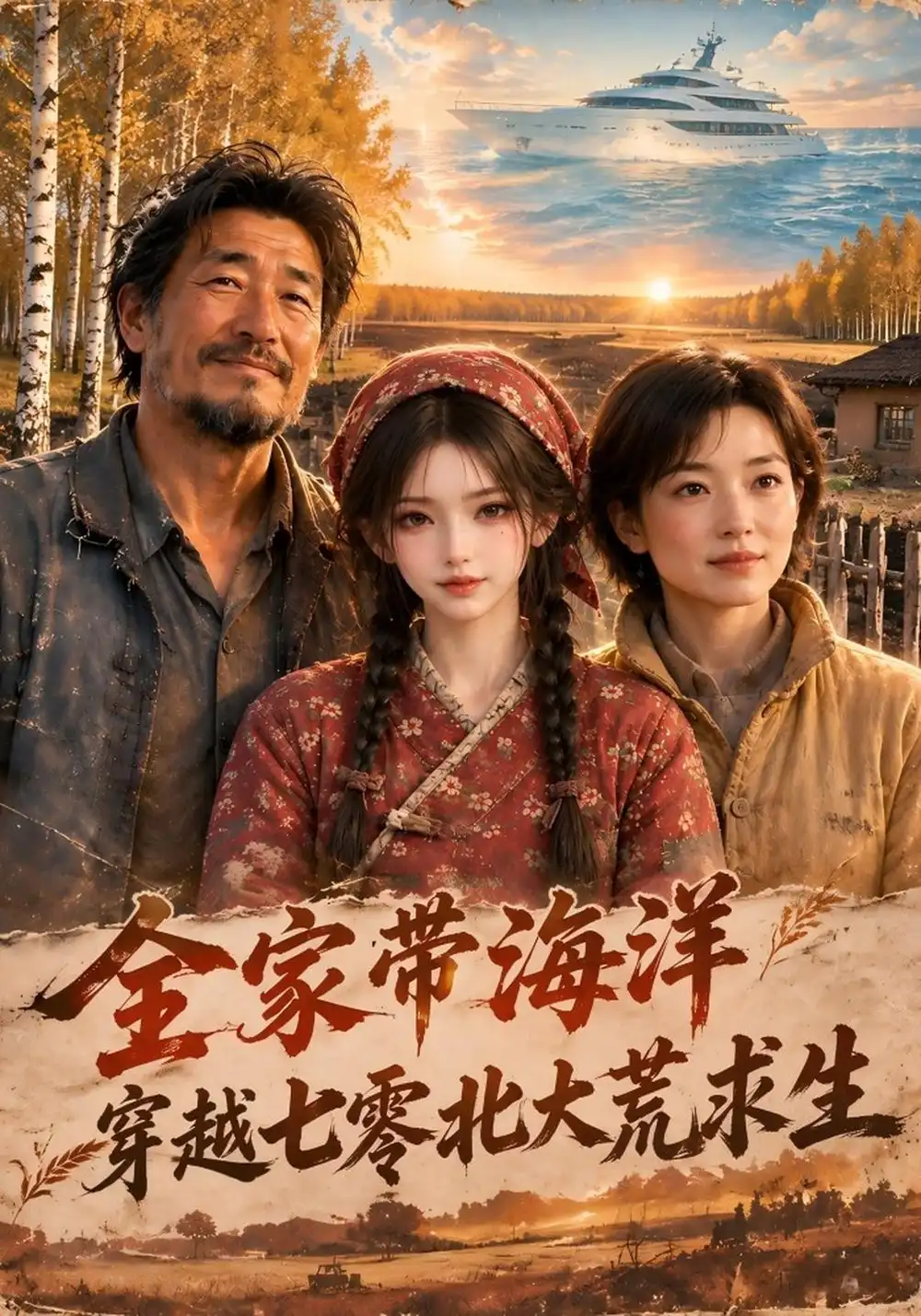全家带海洋穿越七零北大荒求生（209集）-紫橙项目网