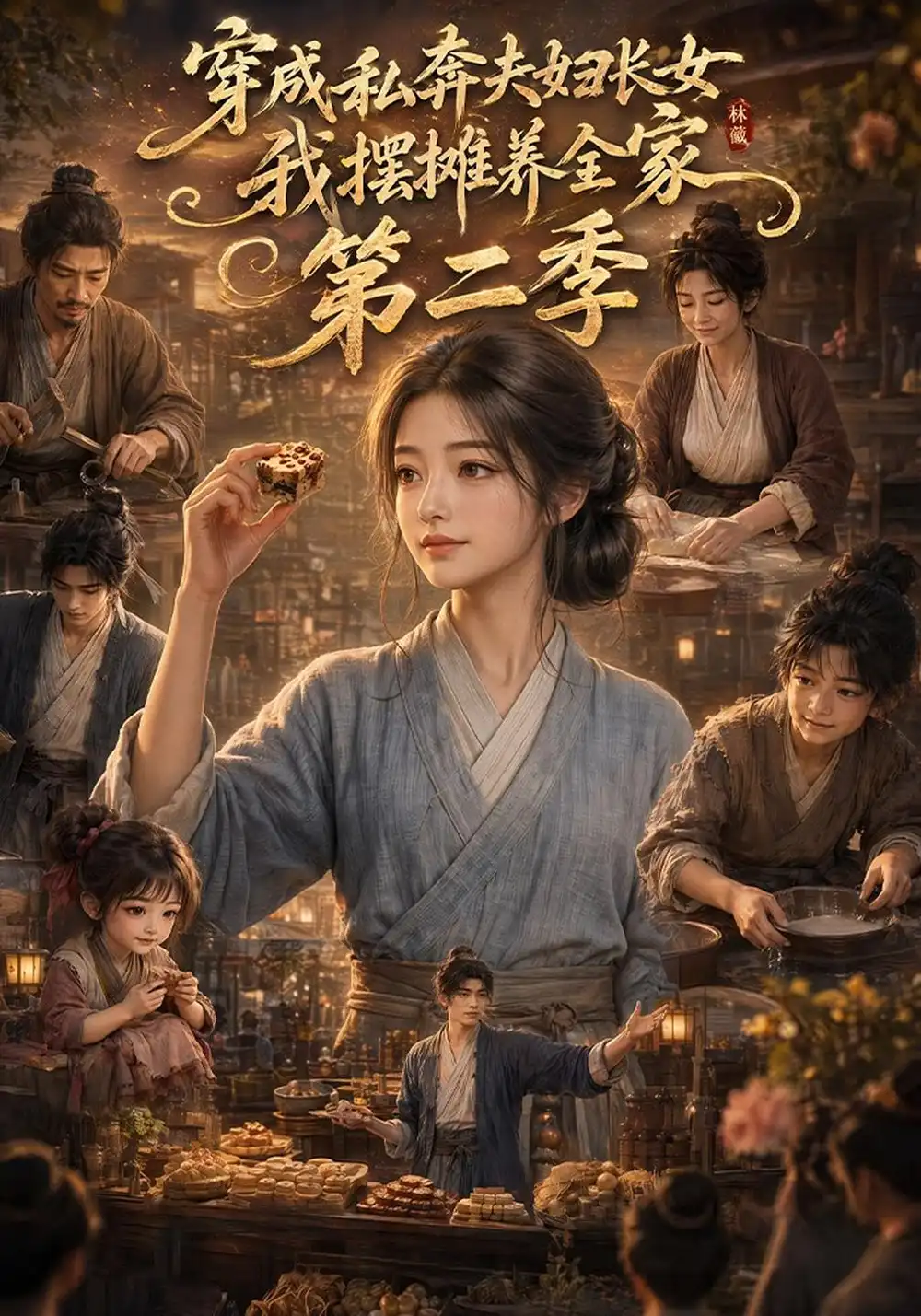 穿成私奔夫妇长女我摆摊养全家第二季（128集）-紫橙项目网