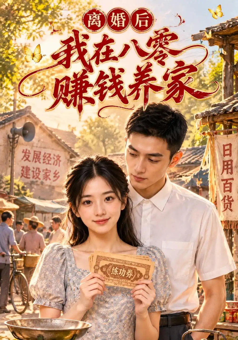 离婚后我在八零赚钱养家（120集）-紫橙项目网