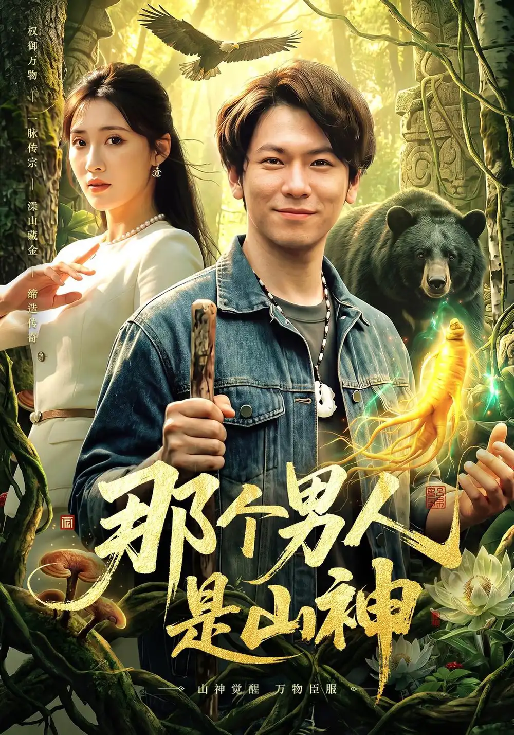 那个男人是山神（103集）李家豪＆阿茜＆江路祺-紫橙项目网