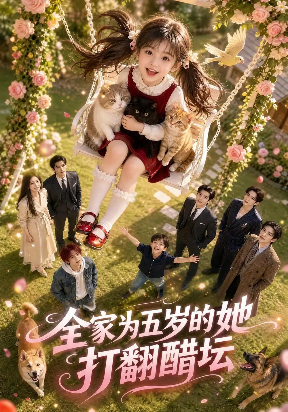 全家为五岁的她打翻醋坛 全家为五岁的她打翻醋坛