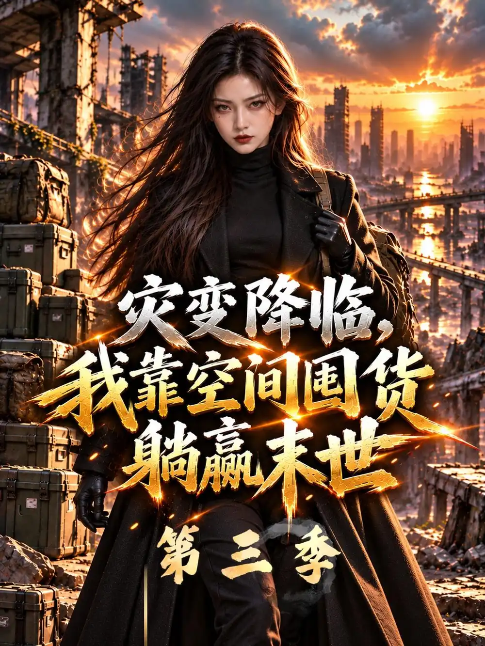灾变降临我靠空间囤货躺赢末世第三季（100集）-紫橙项目网