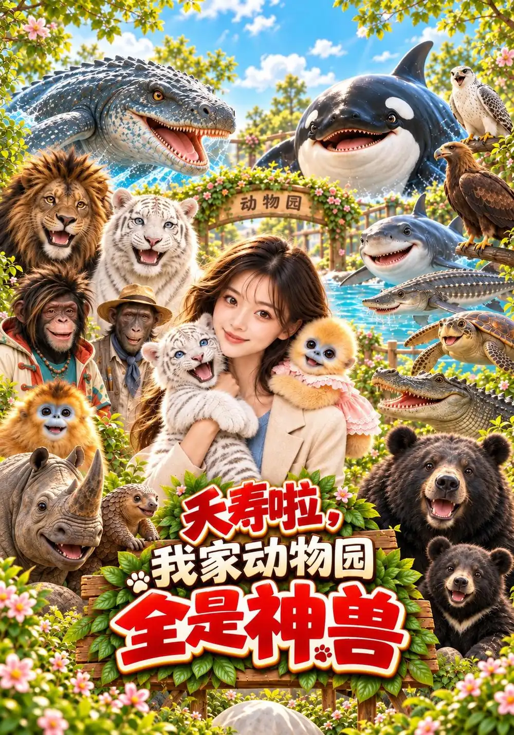 夭寿啦我家动物园全是神兽（92集）-紫橙项目网