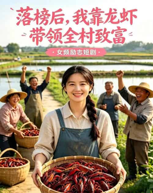 落榜后，我靠龙虾带领全村致富（52集全）AI-紫橙资源网