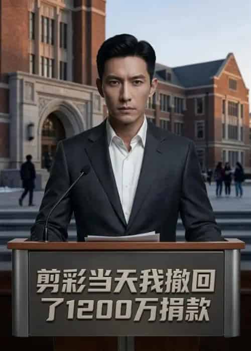 剪彩当天我撤回了 1200 万捐款（42集全）AI-紫橙资源网